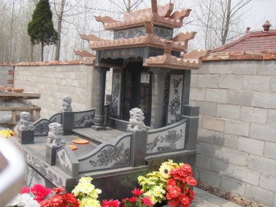 中式組合墓碑