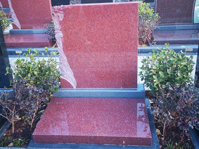 印度紅墓牌